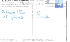 Postcard from a modern-furniture studio returning good vibes to Svinka